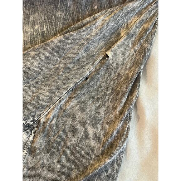 Splendid gray acid wash high low t shirt, size medium, cotton blend - Picture 5 of 6